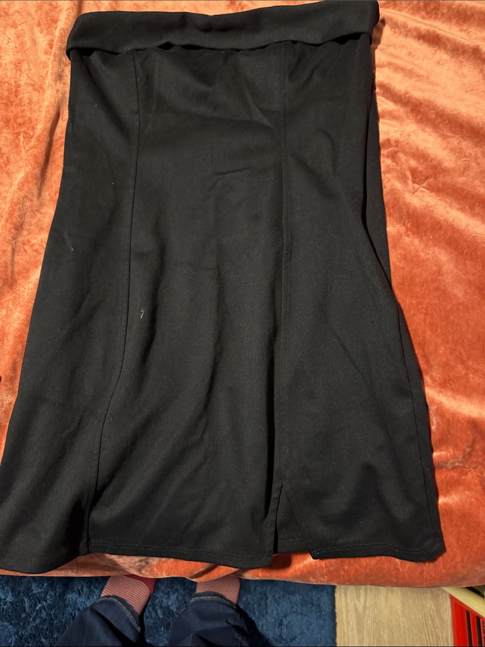 Short Black Women’s tube top dress